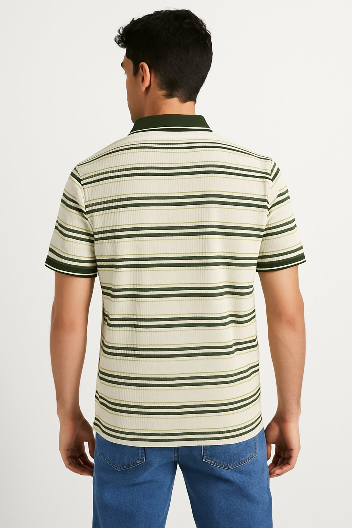 Cool Men Striper Polo