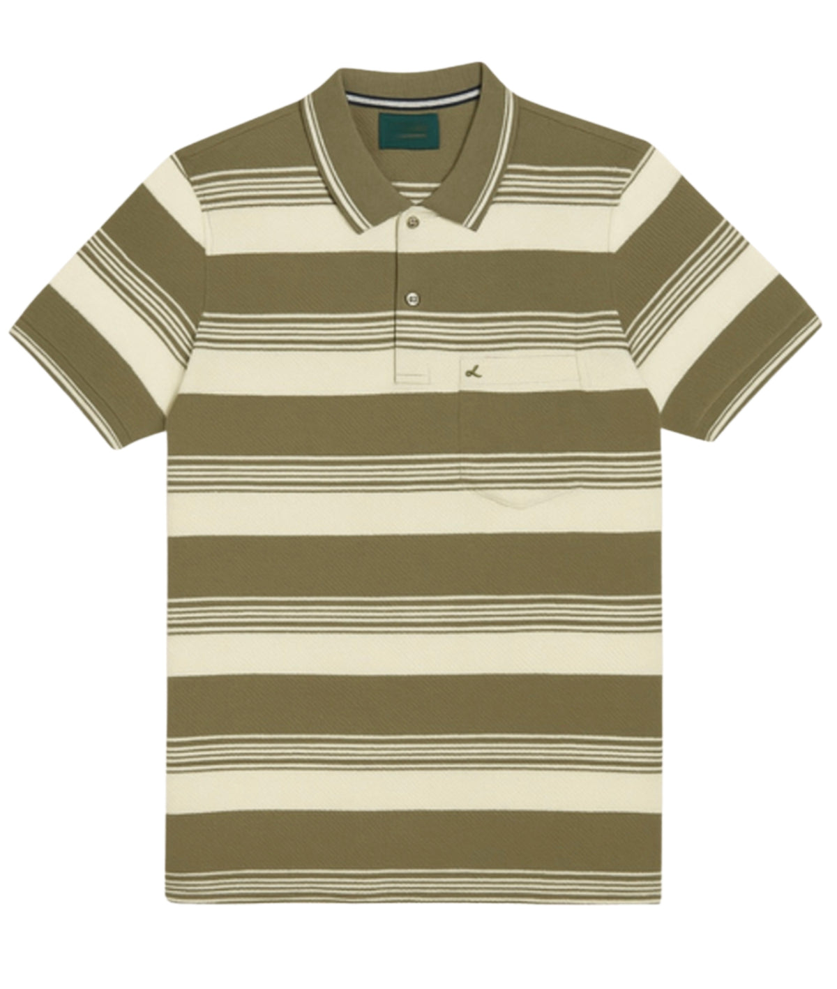 Men’s Horizontal Stripe Polo T-Shirt